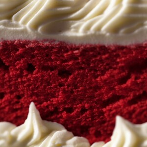 Red Velvet Cake: Spongy Seamless Tile Art - Perfect for Backgrounds and Graphic Design - Digital Wallpaper Pattern Download