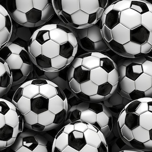 Soccer Anomaly: Winning Seamless Tile Art - Perfect for Backgrounds and Graphic Design - Digital Wallpaper Pattern Download
