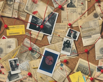 Forensic Evidence: Forensic Seamless Tile Art - Perfect for Backgrounds and Graphic Design - Digital Wallpaper Pattern Download crime scene