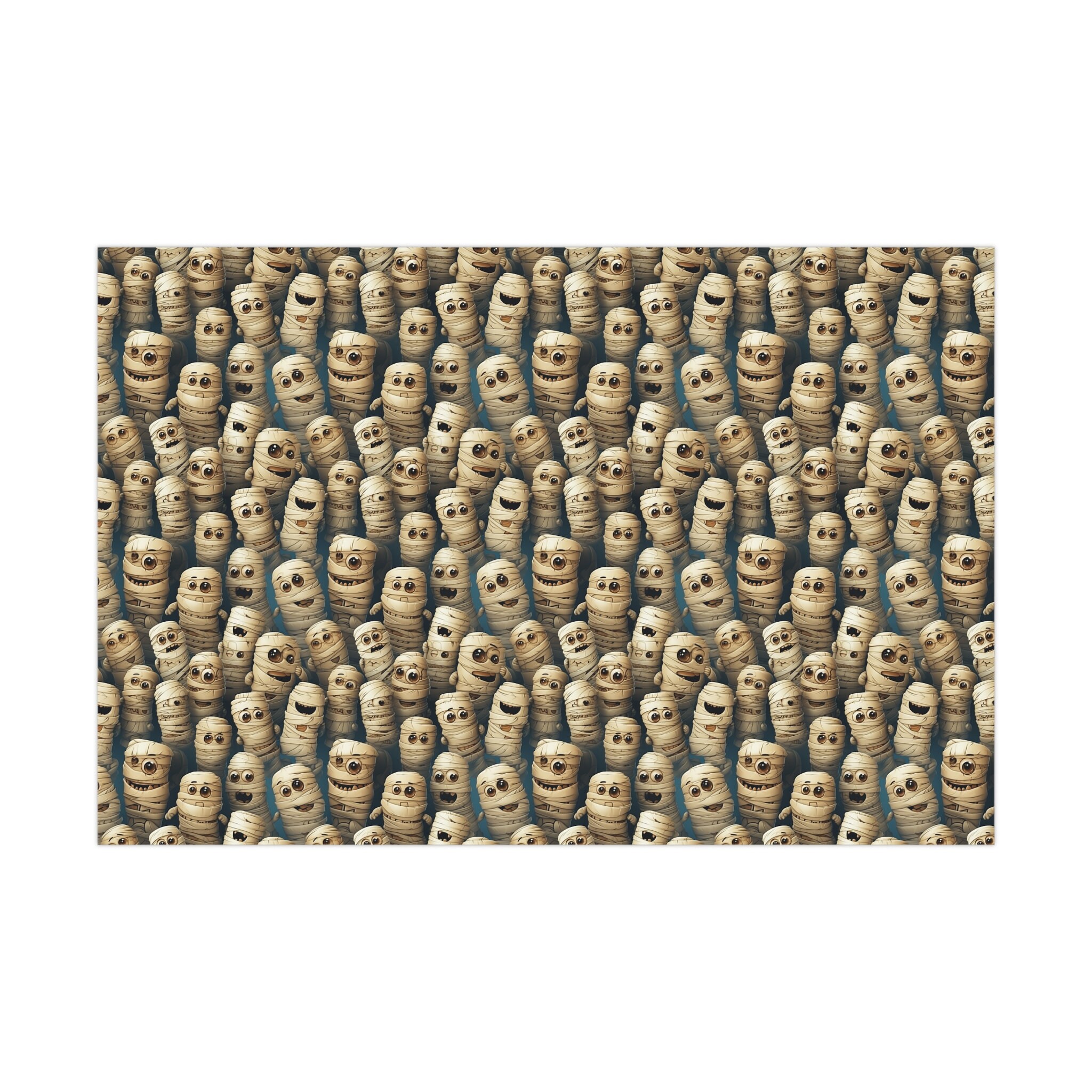 Mummy Minions: Premium Gift Wrap - Decorative Repeating Pattern, Matte ...