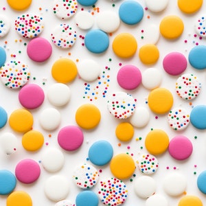 Sprinkle Delight: Stunning Seamless Tile Art - Perfect for Backgrounds and Graphic Design - Digital Wallpaper Pattern Download
