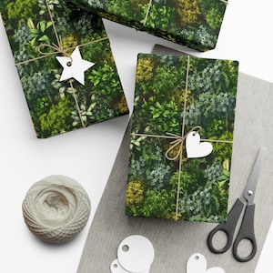 Herb Haven: Premium Gift Wrap - Decorative Repeating Pattern, Matte/Satin Finish - High Quality Wrapping Paper garden grown organic spices