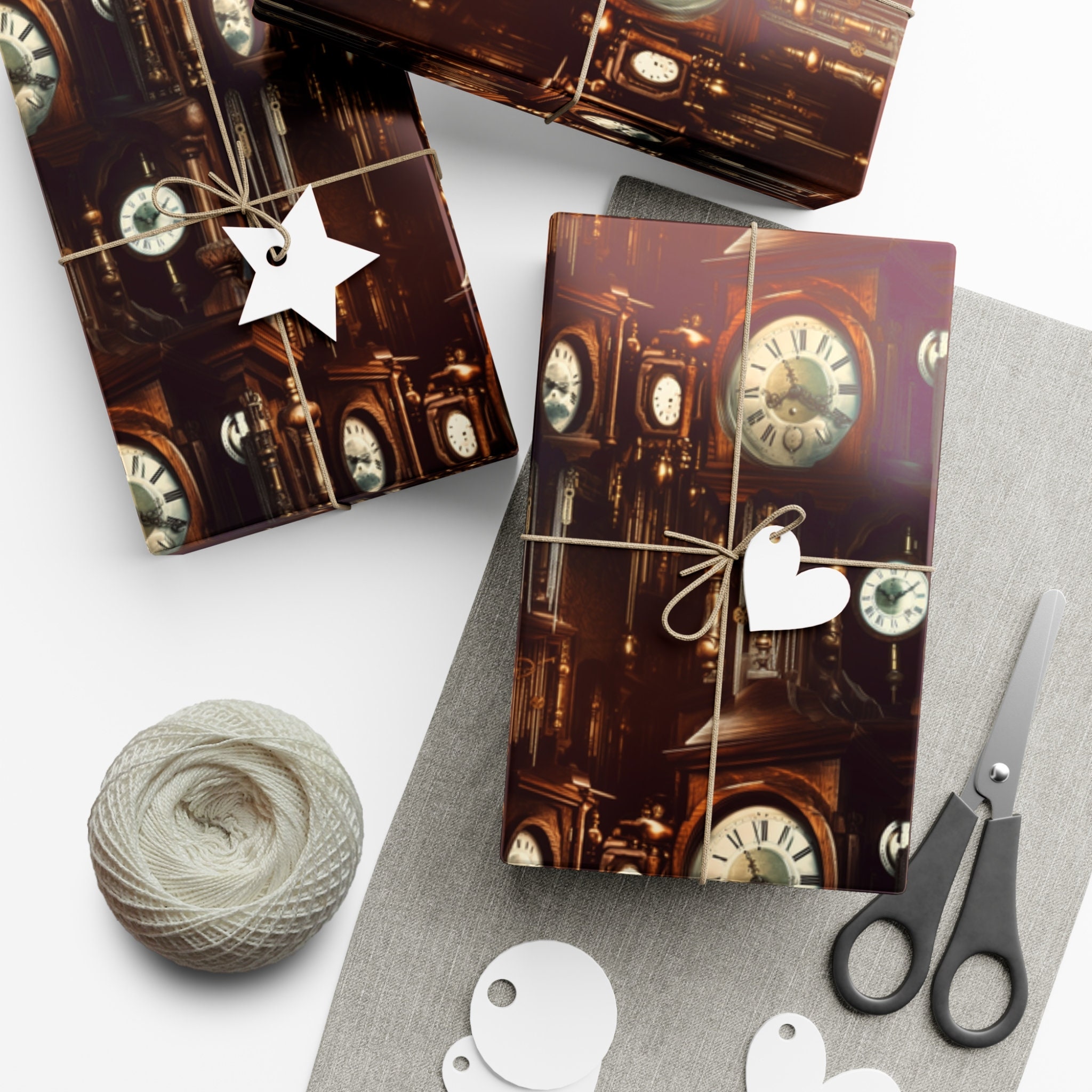 Gift Wrapper Repeating Odd Grandfathers: Premium Gift Wrap - Decorative Repeating Pattern ...