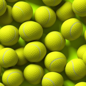 Tennis Love: Stunning Seamless Tile Art - Perfect for Backgrounds and Graphic Design - Digital Wallpaper Pattern Download