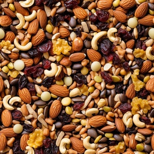 Trail Mix: High Quality Seamless Tile Art - Perfect for Backgrounds and Graphic Design - Digital Wallpaper Pattern Download fresh peaches