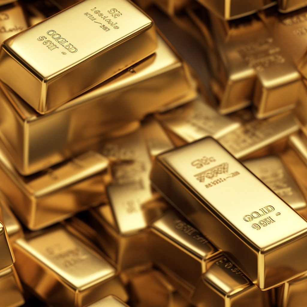 Solid Gold: Stunning Seamless Tile Art - Perfect for Backgrounds and ...