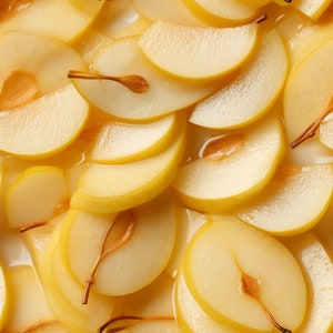 Sliced Pears: High Quality Seamless Tile Art - Perfect for Backgrounds and Graphic Design - Digital Wallpaper Pattern Download fresh peaches