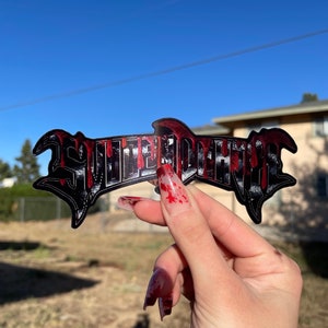 Svdden Death 3D Motion Sticker | Decals | Edm | Laptop Decals | Car Decals | Car Accessories | Edm Djs