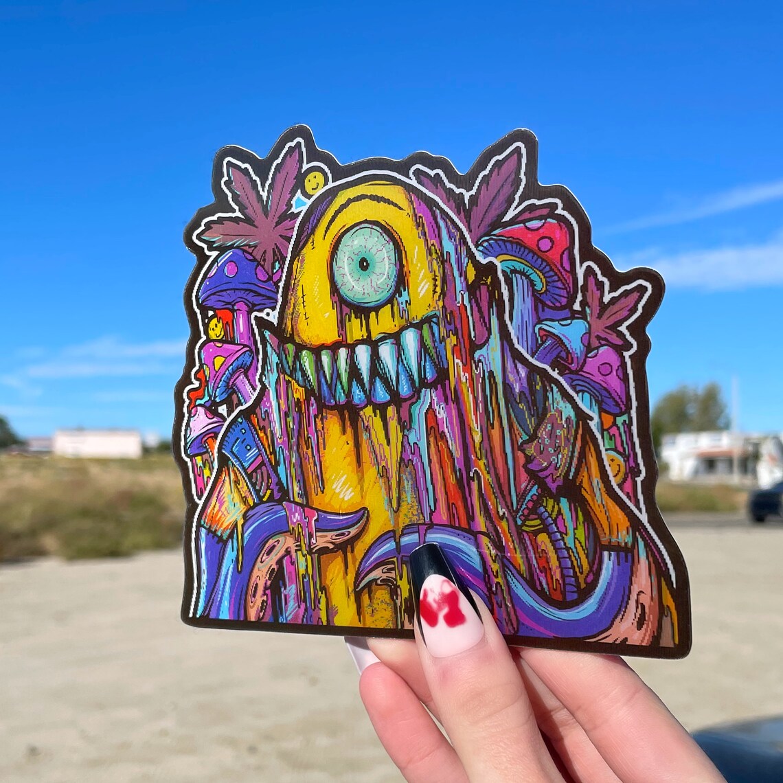 Cyclops 3D Motion Sticker | Decals | Edm | Laptop Decals | Car Decals ...
