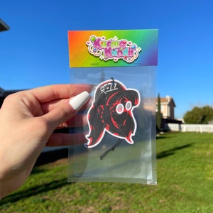 REZZ | Tiny Air Freshener | Edm | Car Freshener | Car Decals | Car Accessories | Edm Djs | ROSE Scent |