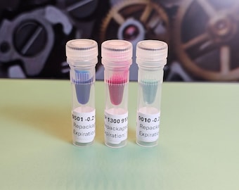 Moebius Watch Oils Start Kit: Repackaged Oils 0.2ml 9010, 1300, 9501