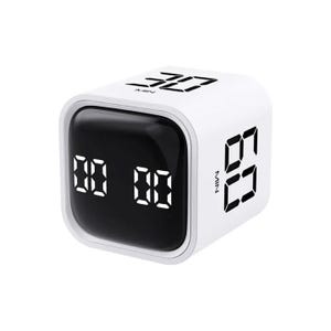 Temporizador de cubo Pomodoro, cuenta regresiva preestablecida para voltear, herramienta de enfoque para el TDAH
