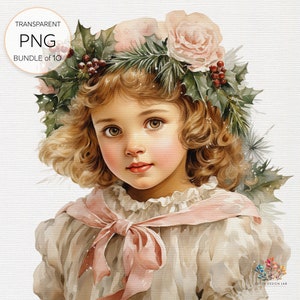 Victoriaanse kerstengel clipart: elegant, traditioneel feestelijk Cherub-ontwerp, vintage vakantiegeest, transparante PNG, klassieke illustratie
