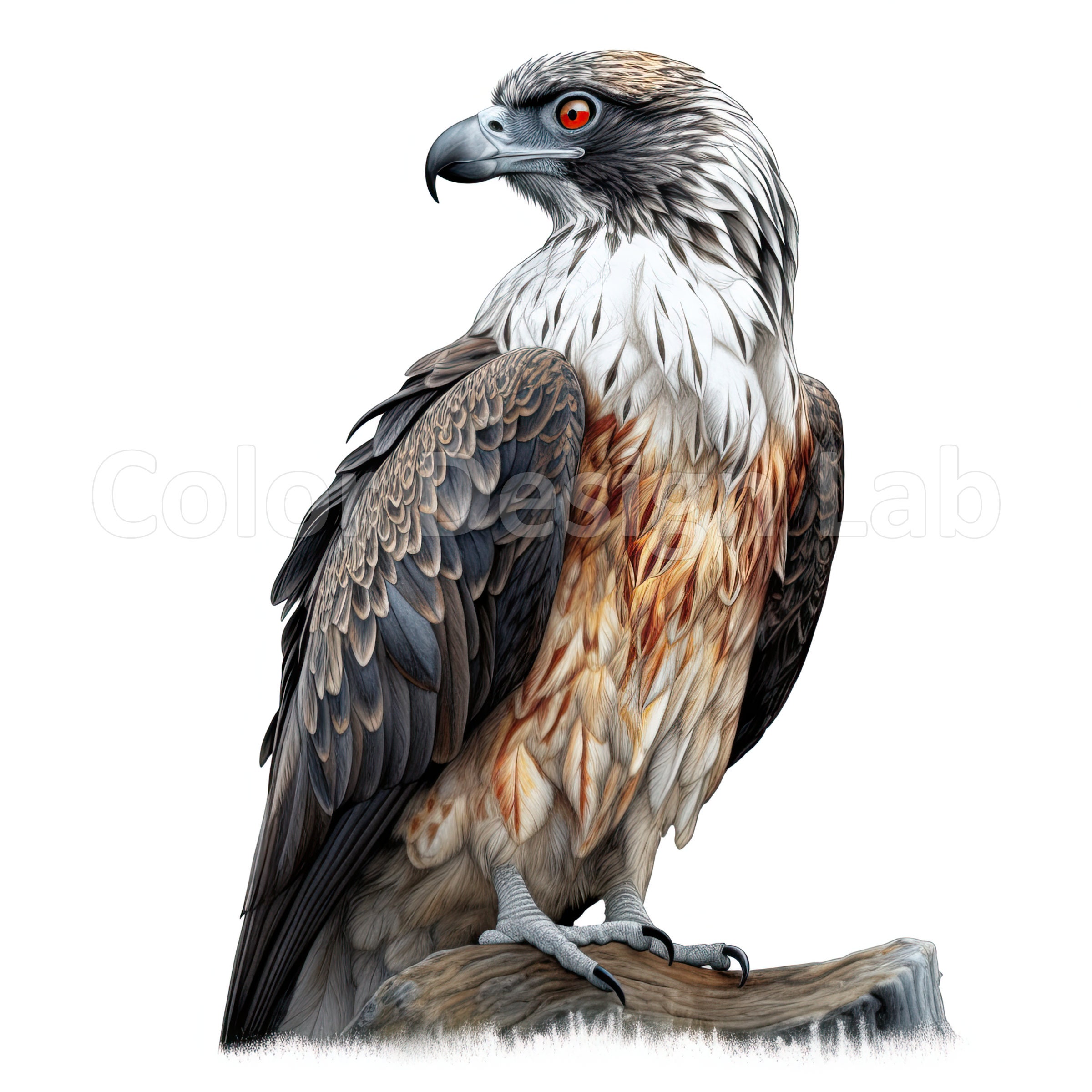 Osprey Bird Printable Clipart Bundle Set of 8 High-quality - Etsy