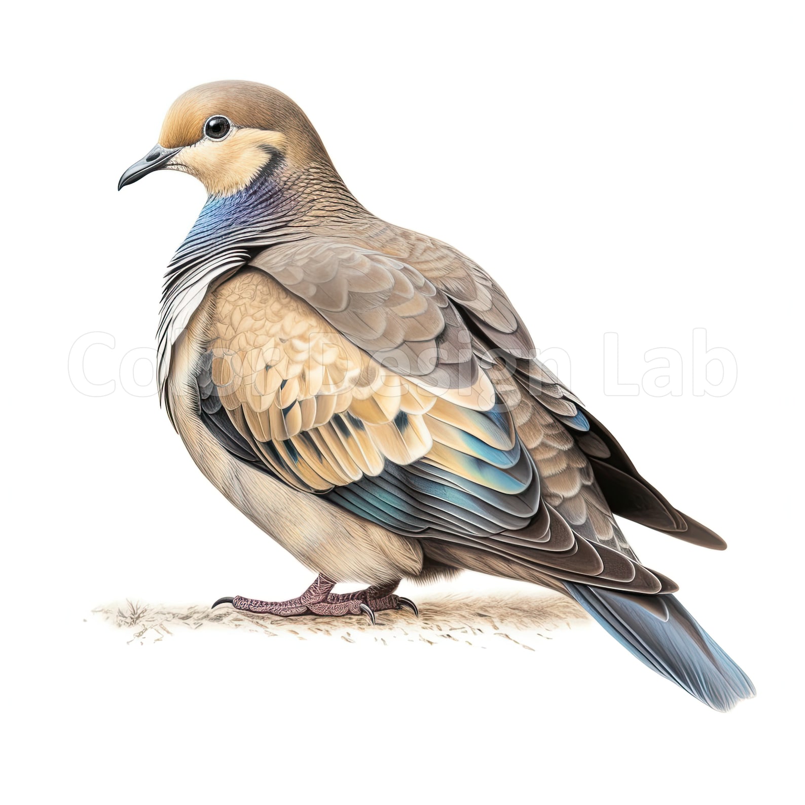 Mourning Dove Clipart 8 Printable Art Set High Quality PNG - Etsy