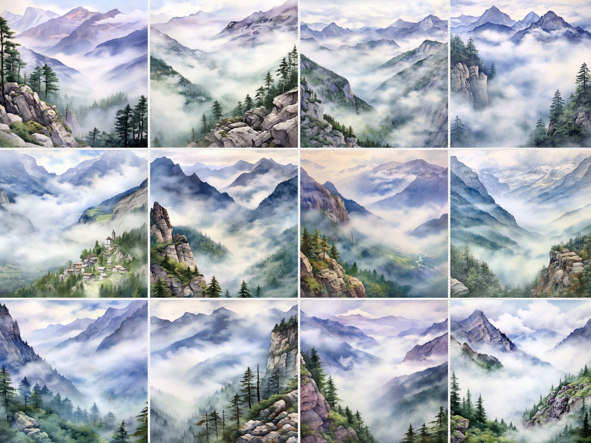 Swiss Alps Wall Art Watercolor Clipart Of Swiss Alps Etsy Swiss Alps Wall Art Watercolor Clipart Of Swiss Alps Etsy