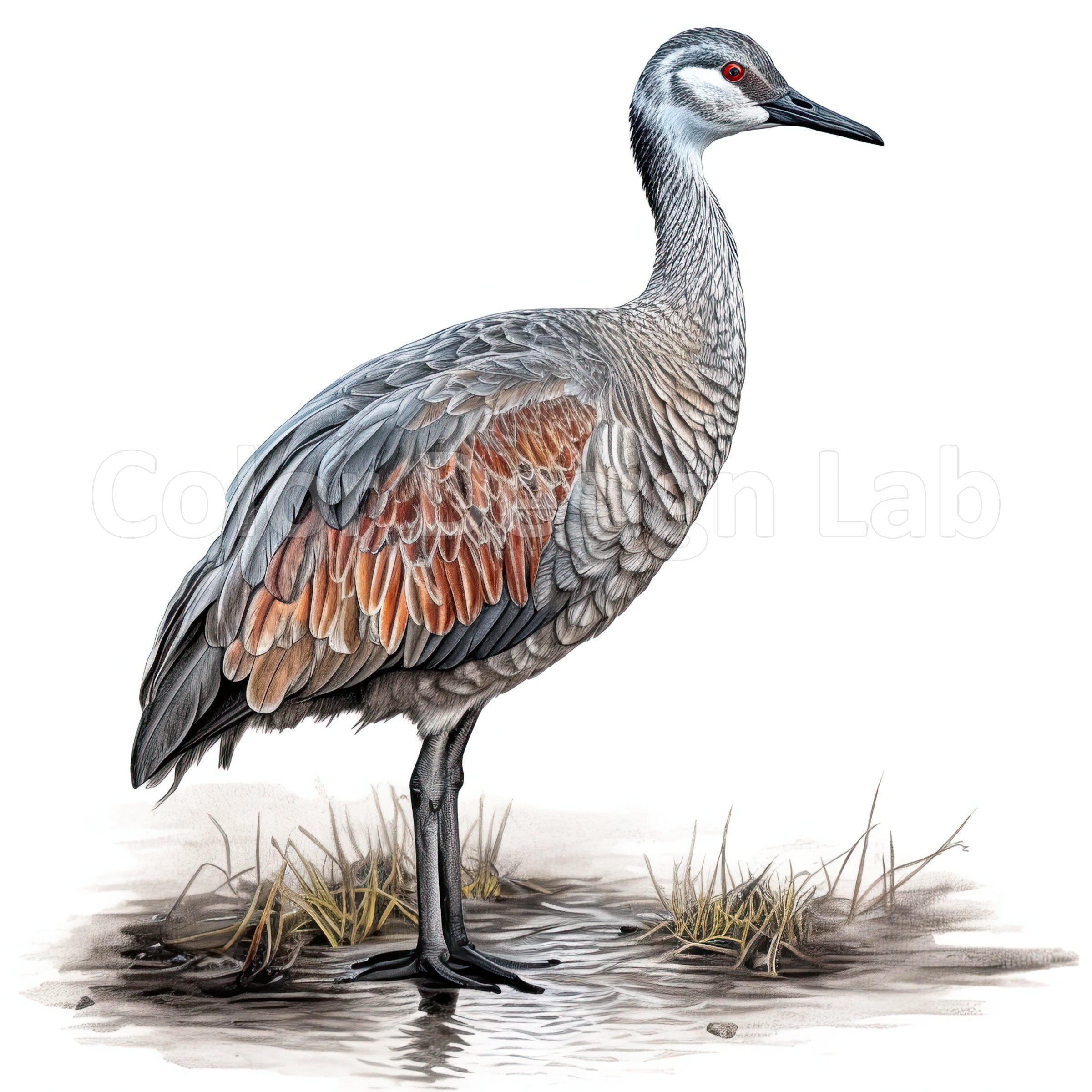 Sandhill Crane Clipart 8 High-resolution Printable PNG - Etsy Canada