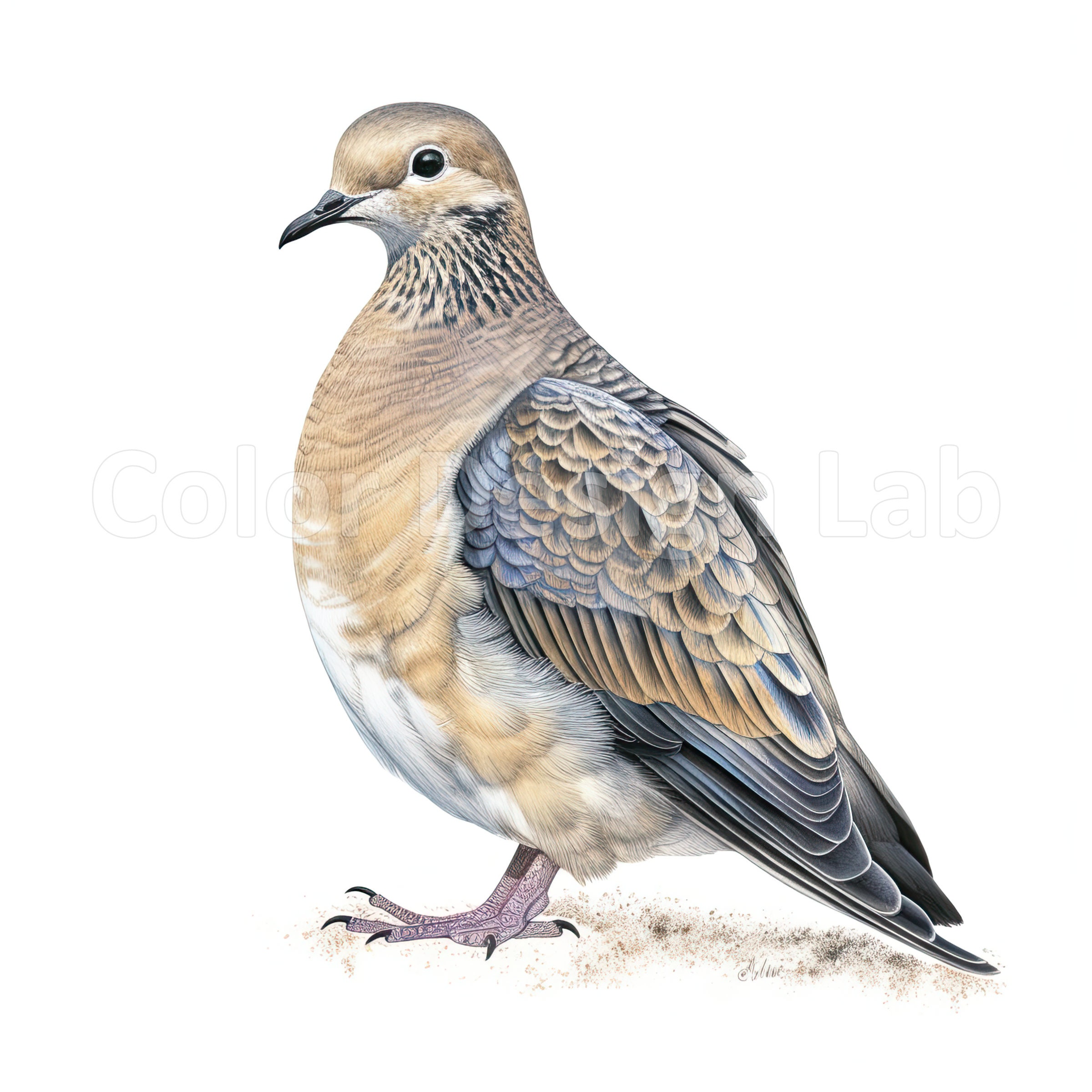 Mourning Dove Clipart 8 Printable Art Set High Quality PNG - Etsy