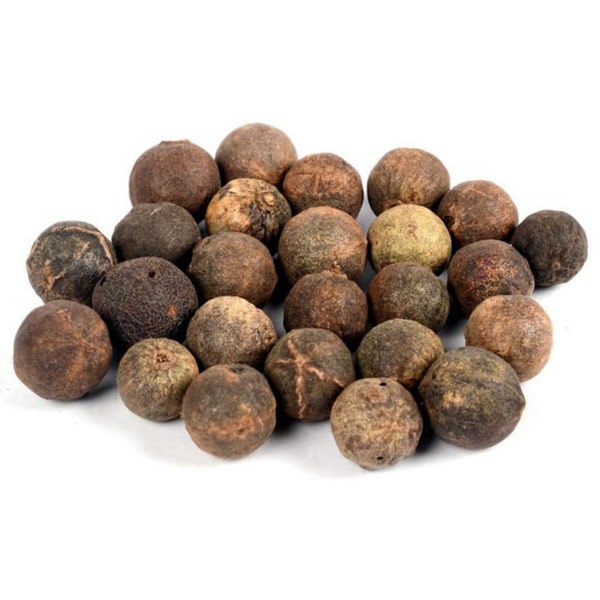 108 Beads Natural Rudraksha Fruit - Nepali Original Rudraksh Beads with Natural Shell for Rudraksha mala Rudraksha Bracelet (108)