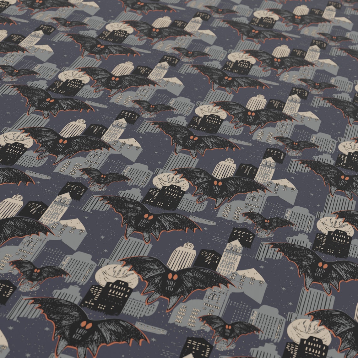 Cryptid Themed Digital Paper Seamless Mysterious Monster Patterns - Etsy