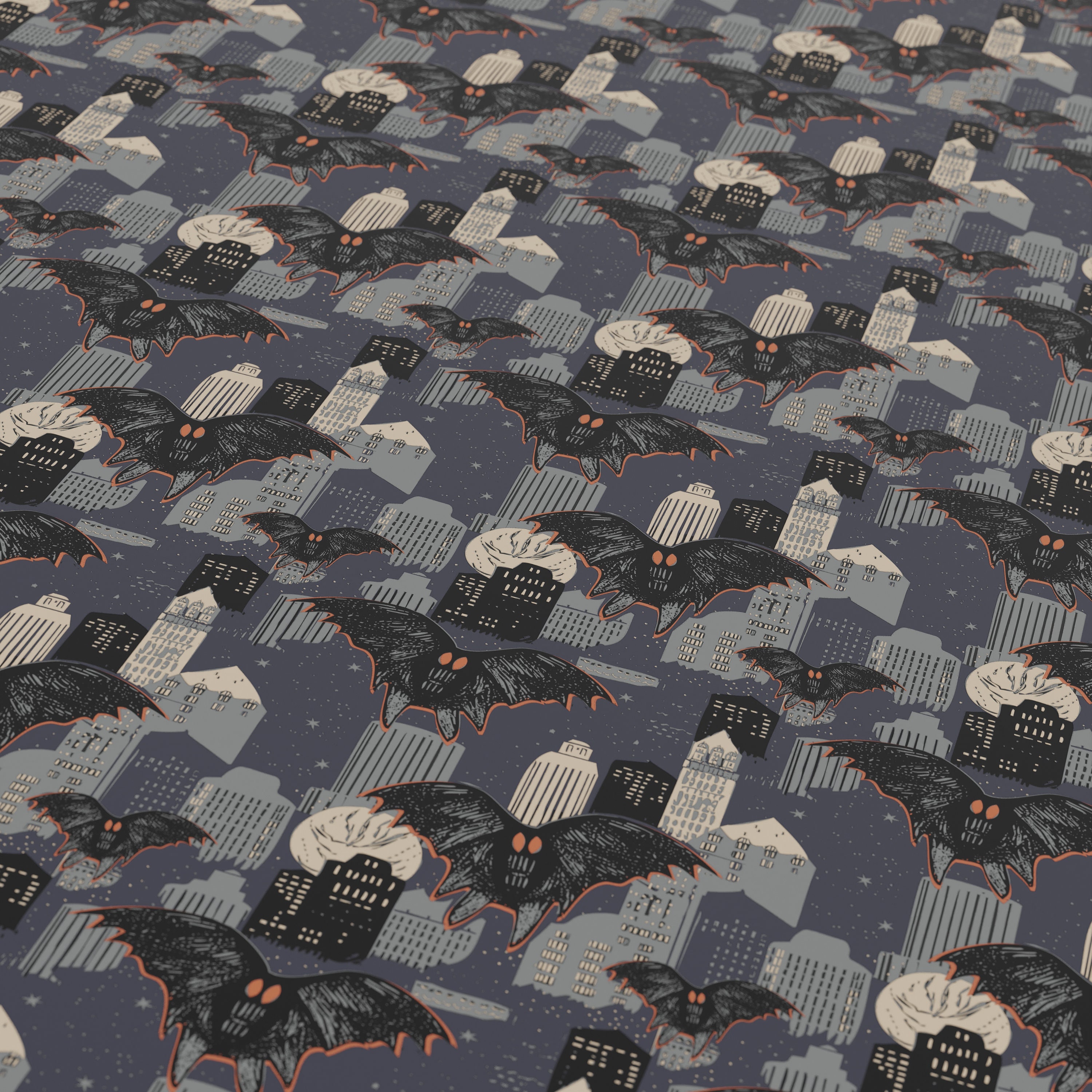 Cryptid Themed Digital Paper Seamless Mysterious Monster Patterns - Etsy