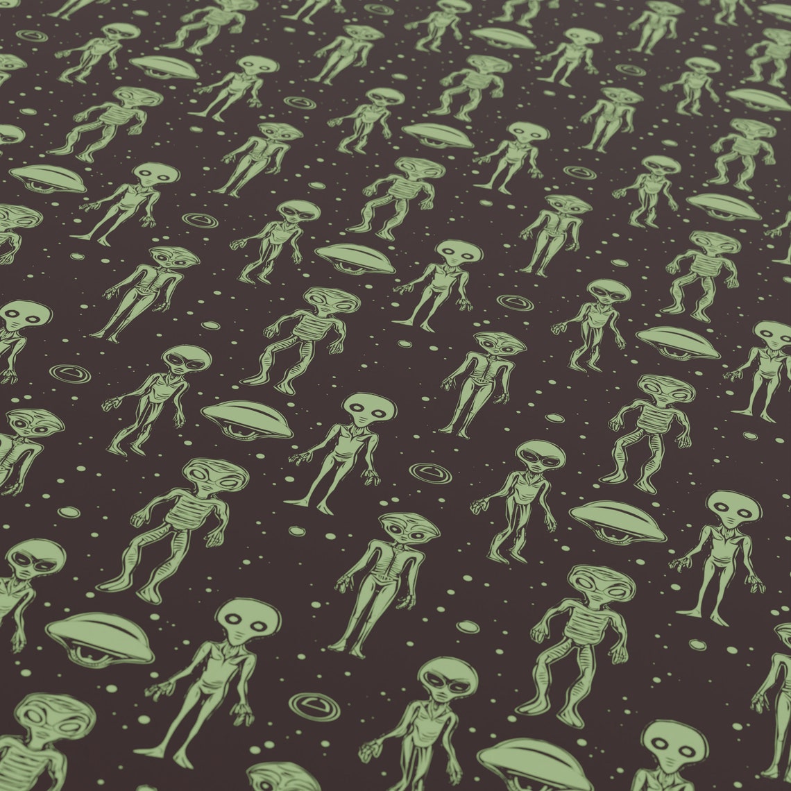 Cryptid Themed Digital Paper Seamless Mysterious Monster Patterns - Etsy