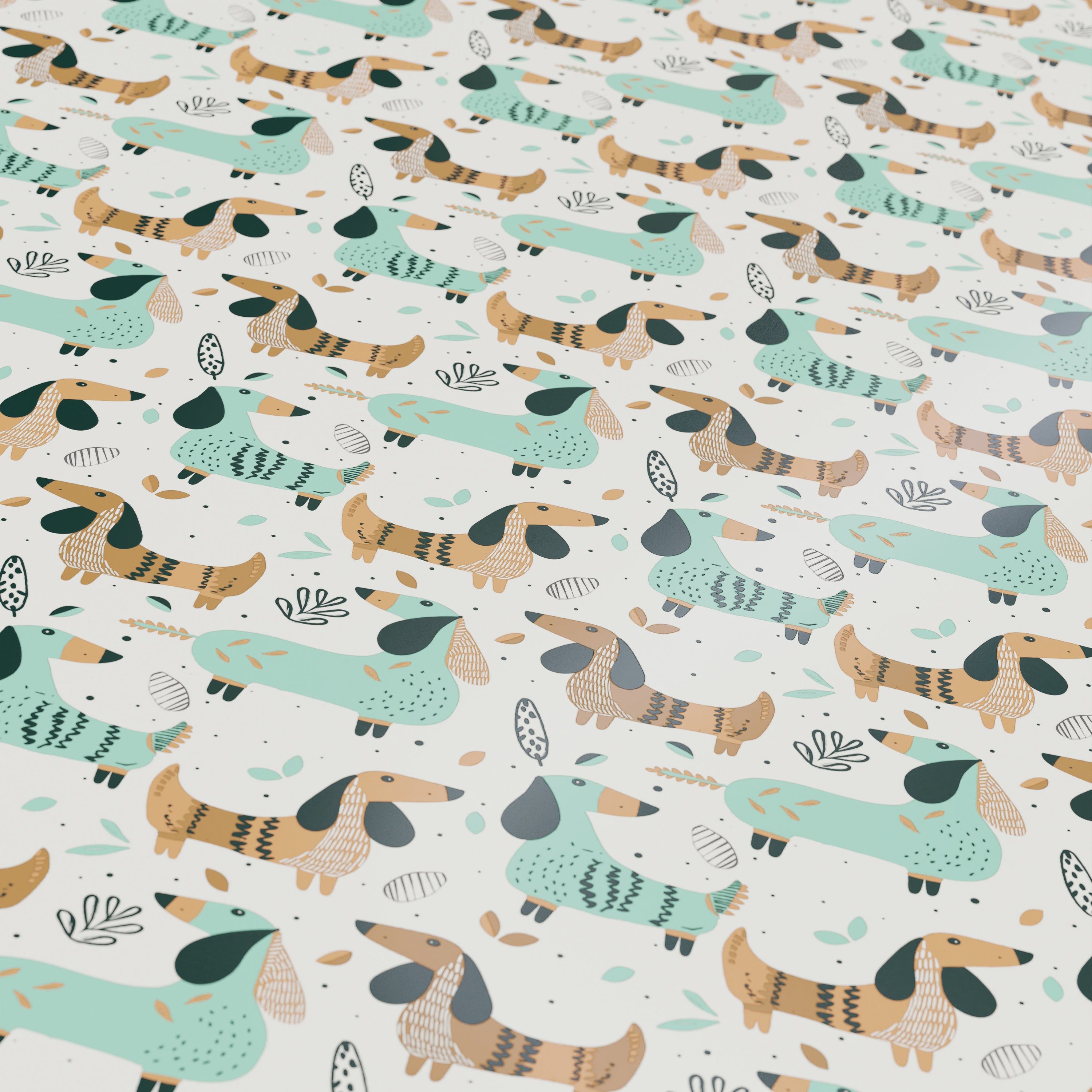 Pet Themed Digital Paper - Seamless Colorful Animal Printable Patterns ...