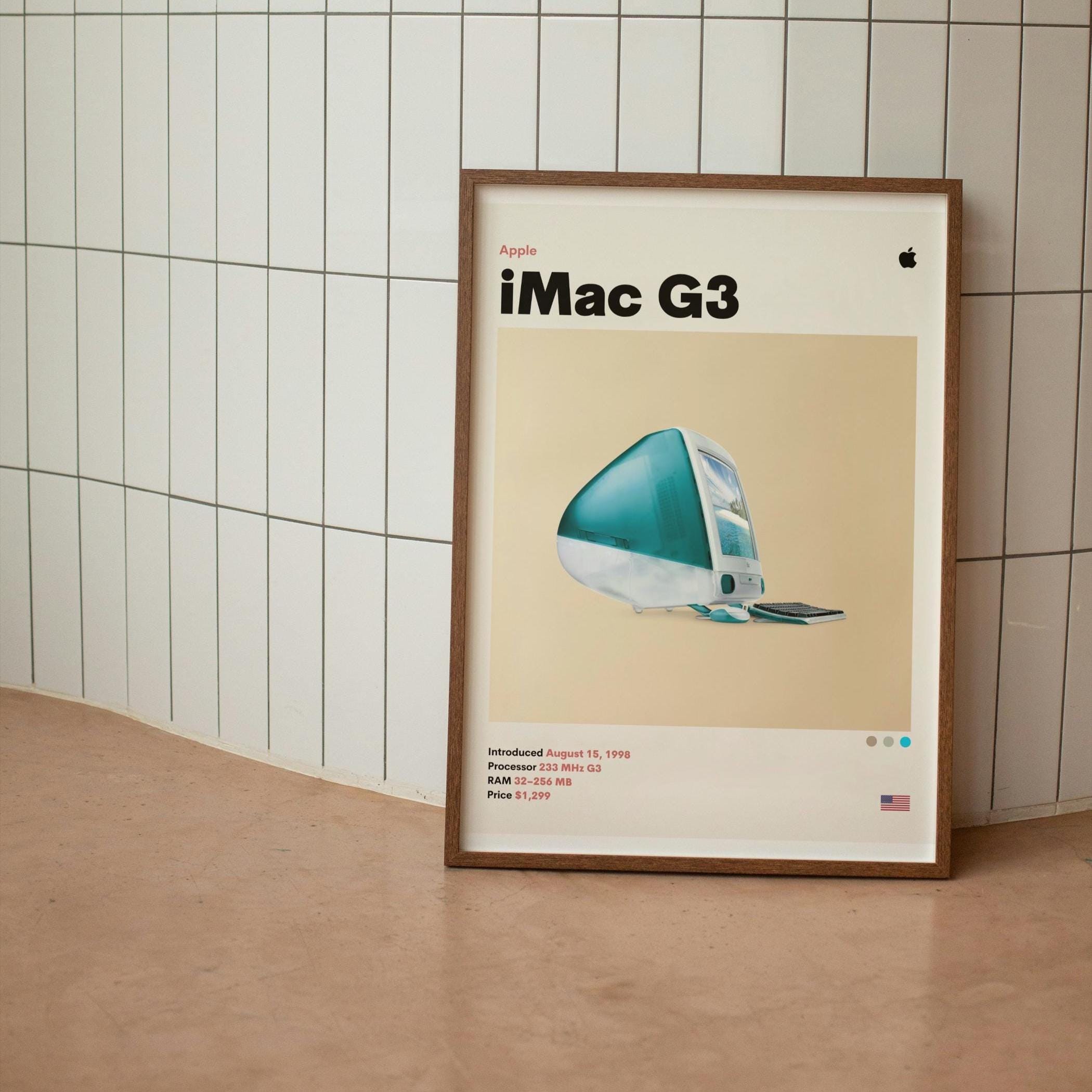Imac G3 Poster - Etsy