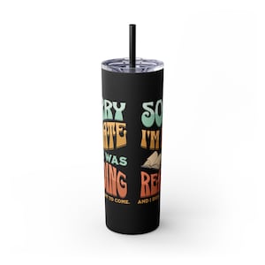 Booktrovert Tumbler: 20oz Stainless Steel Reader Water Bottle