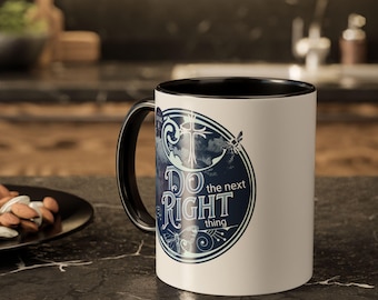 Inspirierende Kaffeetasse: Do the Right Thing - Christliches Geschenk