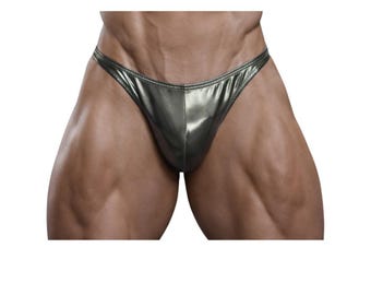 GUNMETAL Professional Bodybuilding Posing Trunks for Bodybuilding Competitors.