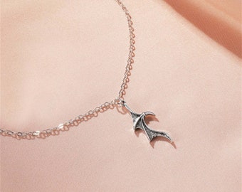 Matching Devil Wing Necklaces