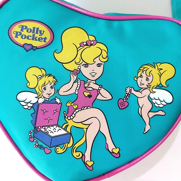Polly & The Cupids Sling bag - fanmade vintage Polly Pocket merchandise