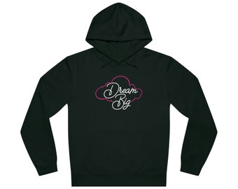 Sogna in grande, felpa con cappuccio di FitWorldGo.