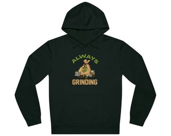 Always Grinding, felpa con cappuccio di FitWorldGo