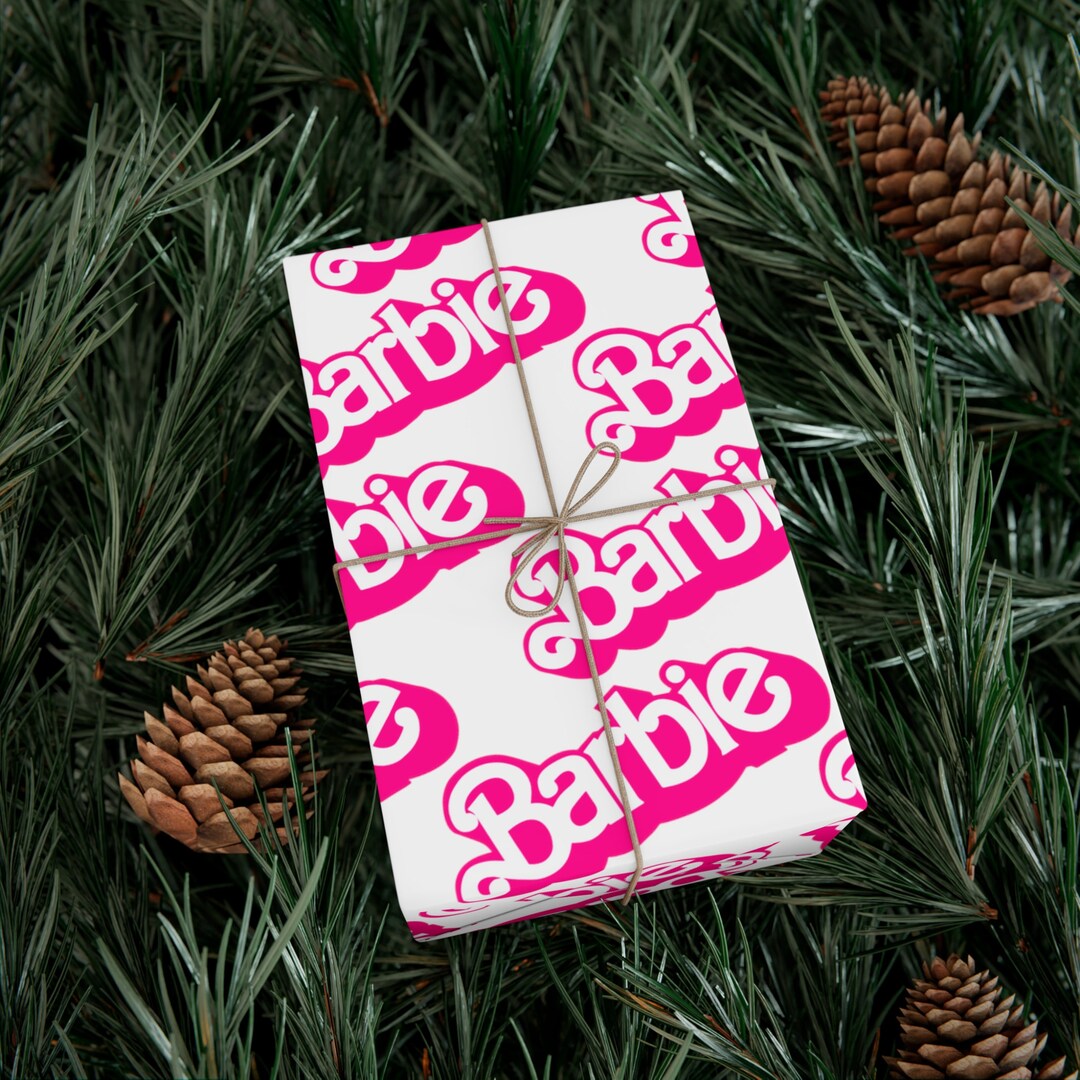 Barbie Gift Wrap - Etsy