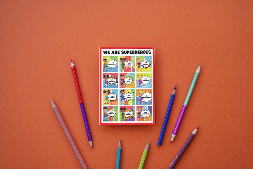 Printable Alphabet Book, Kids Color Book, Cartoon Book, Downloadable