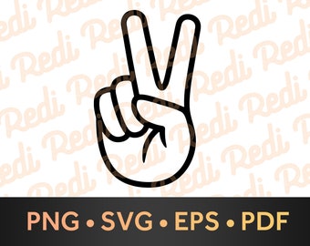 PEACE SIGN SVG Cut File, Hippie svg, Peace sign cut file, Silhouette, Peace sign png, Vector, Clipart, Commercial Use, Digital Download, svg