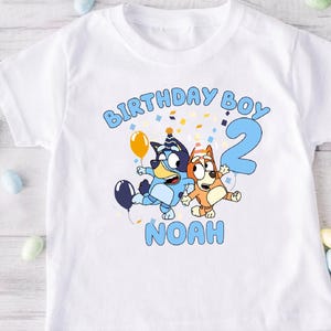 Blue Custom Birthday Boy Shirt Custom Shirt Birthday Boy Birthday Blue Shirt Birthday Party Shirts Funny Shirts Toddler Shirts