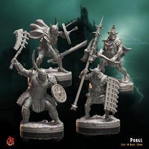 Porgs - The Mad Alchemist - 32mm Scale (32mm Base) - CrippledGodFoundry - Dungeons & Dragons - Wargaming