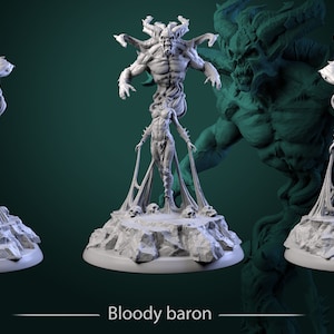 Bloody Baron - Many Eyed Madness - 32mm || 75mm Scale - White Werewolf Tavern - RPG Tabletop - Dungeons and Dragons - Pathfinder
