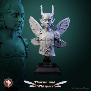 Amber-wing Wardens, Bust- Thorns and Whispers - Display Figurine - White Werewolf Tavern - TTRPG - Dungeons & Dragons