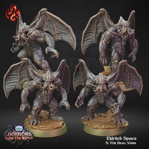 Eldritch Spawn - Horrors of the Far Realm - 50 mm Base - CrippledGodschmieden - Dungeons and Dragons - Pathfinder