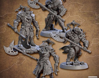 Plague Knights - Rodburg Cultist of Melmora - 32mm Scale - Designed by Artisan Guild - Dungeons and Dragons - Pathfinder