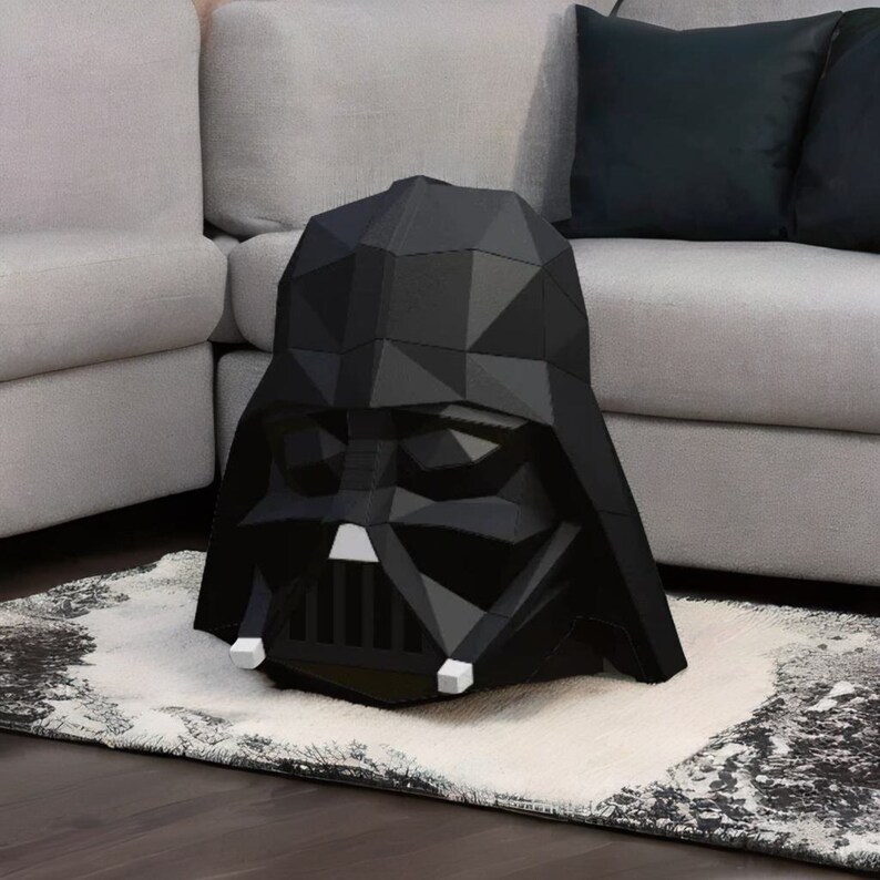 Darth Vader Star Wars Papercraft Origami DIY Paper Craft - Etsy Australia