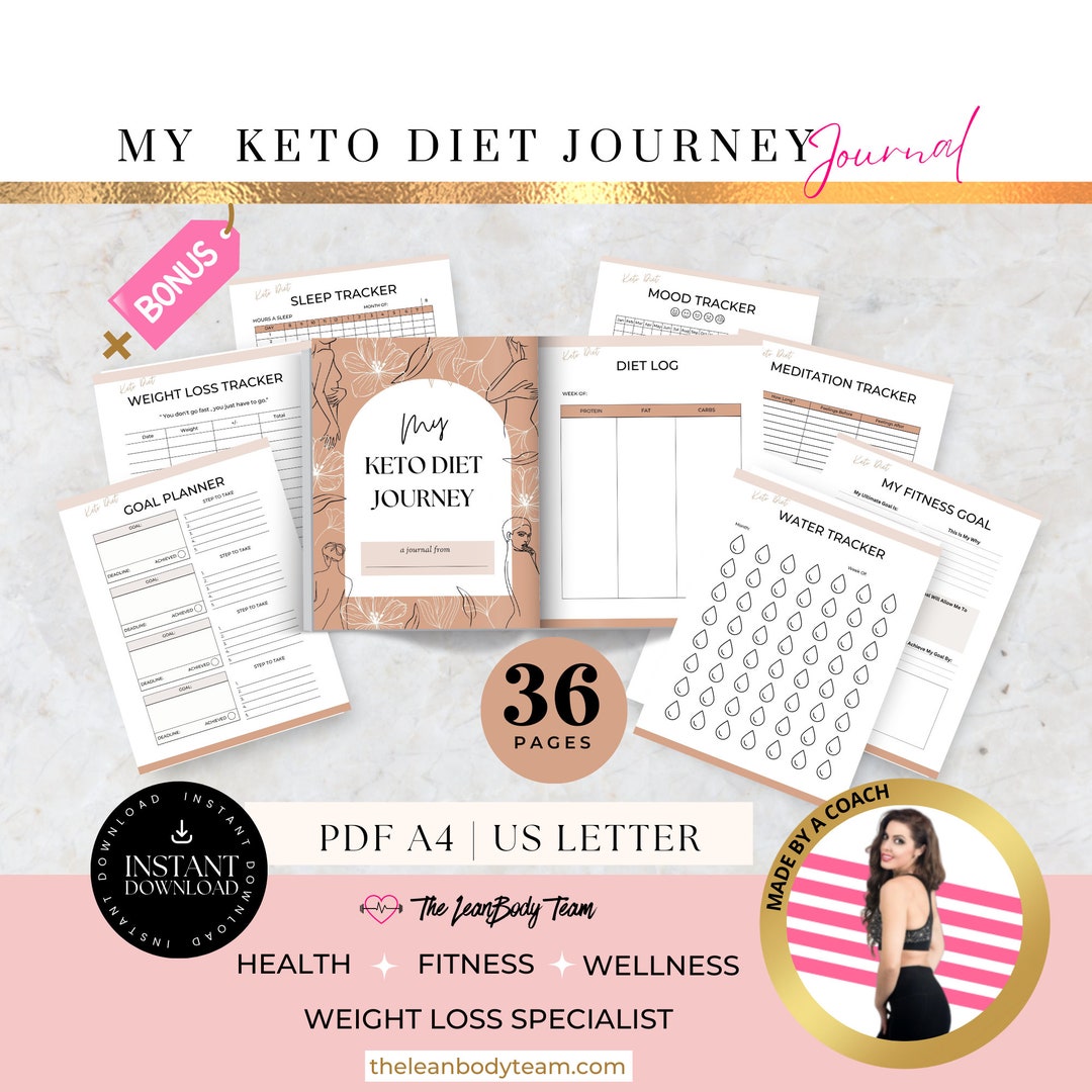 Printable Keto Diet Meal Plan for Weight Loss Printable Keto Diet Plan