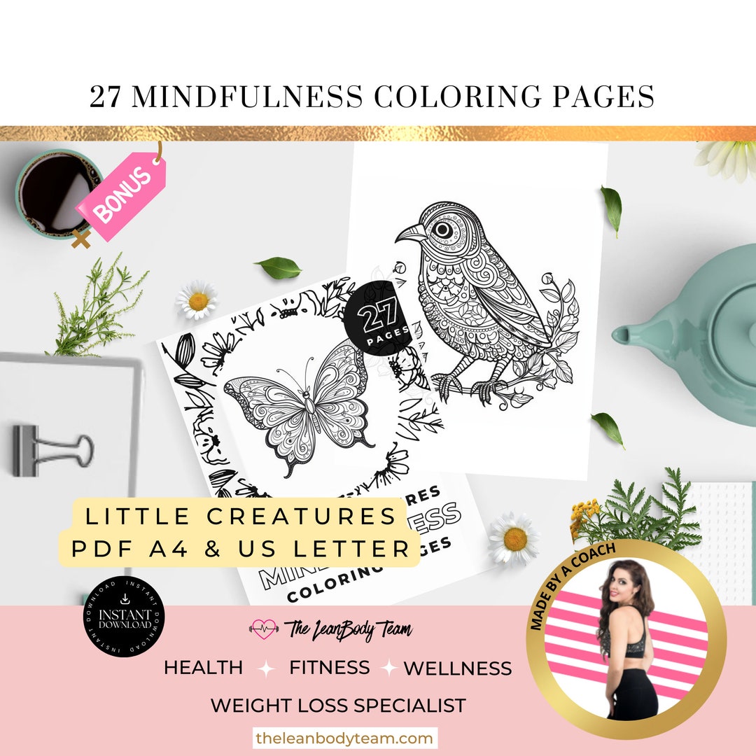 Coloring Pages Printable Adults Coloring Pages Printable - Etsy
