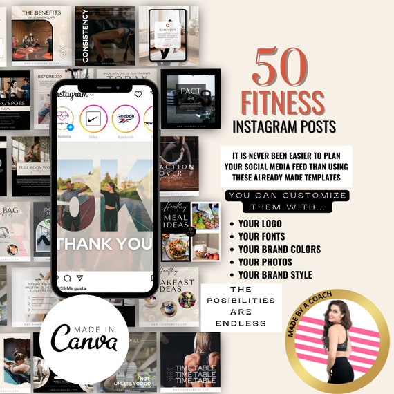 fitness instagram post templates for fitness coaches instagram templates for personal trainers instagram posts for personal trainers
