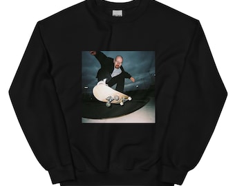 Walter on da skateboard crewneck