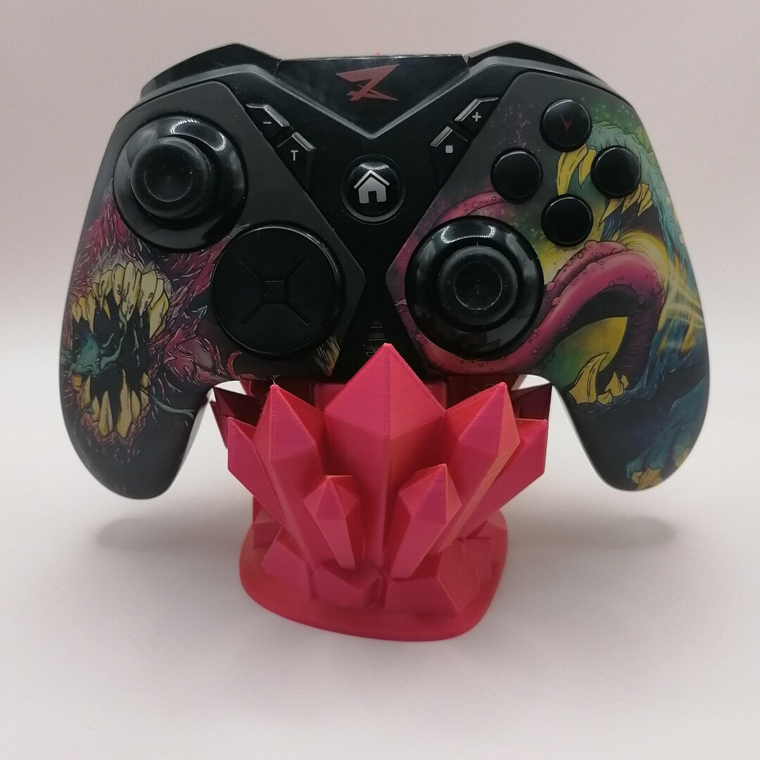 Crystal Controller Stand | 3D Printed PS5 PS4 Xbox Switch Holder ...